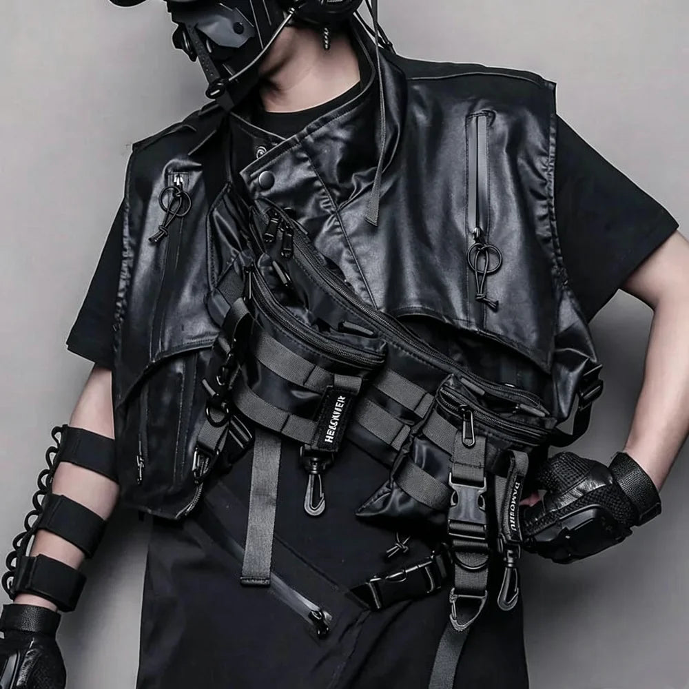 Sacoche Ventrale Tactique Techwear