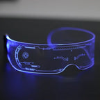 Lunettes LED Lumineuses Cyberpunk