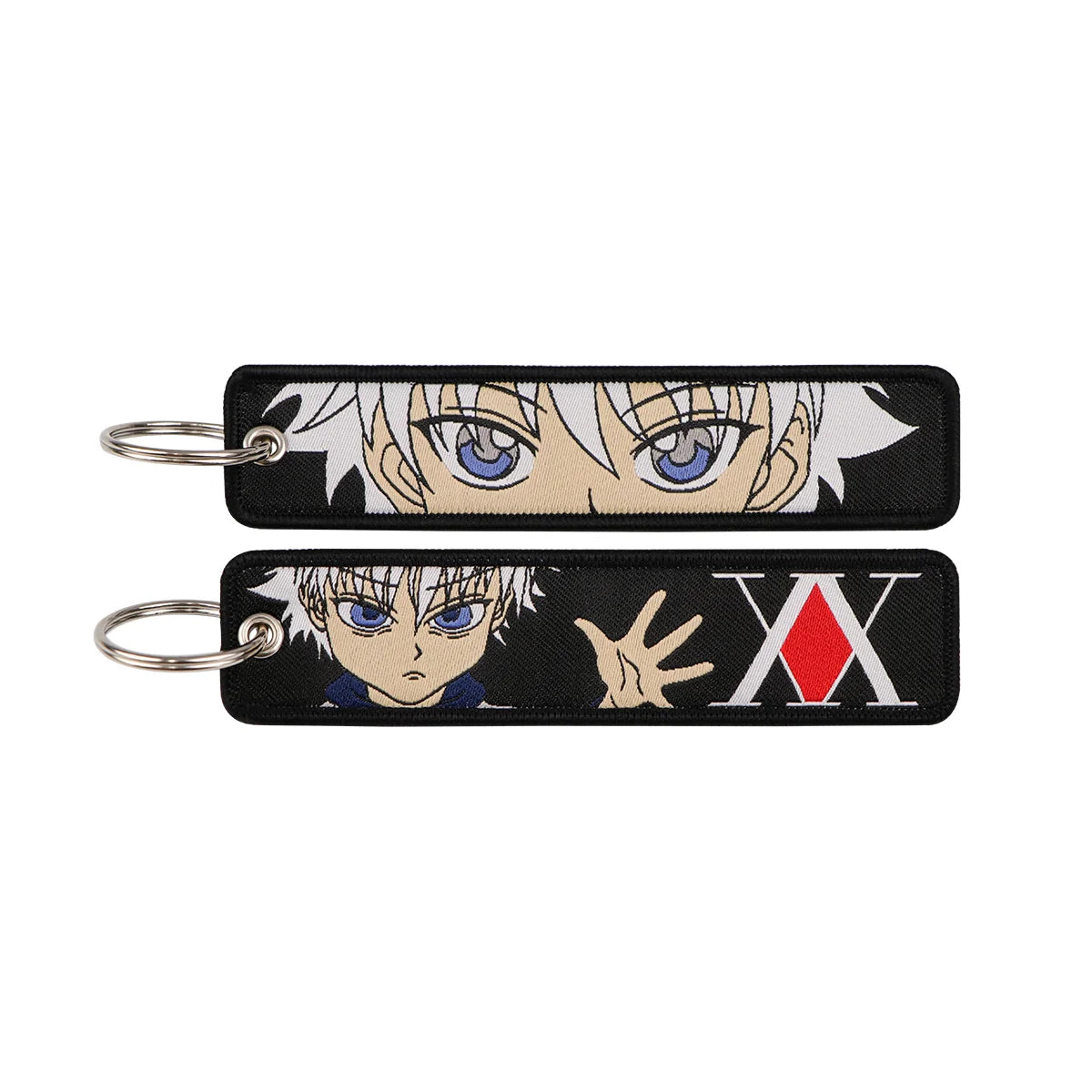 Porte-Clé Brodé Anime Moto