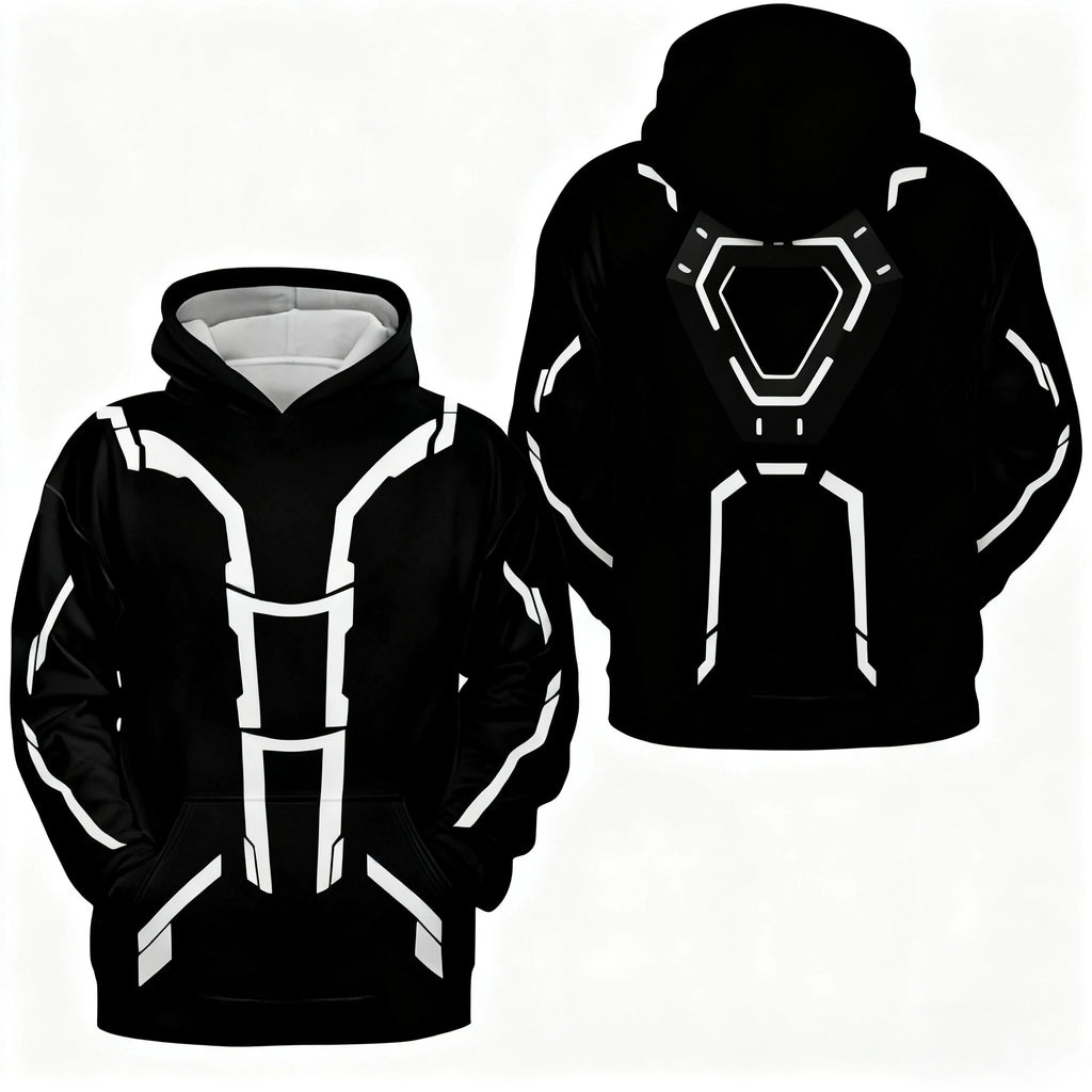 Hoodie Circuit Lumineux