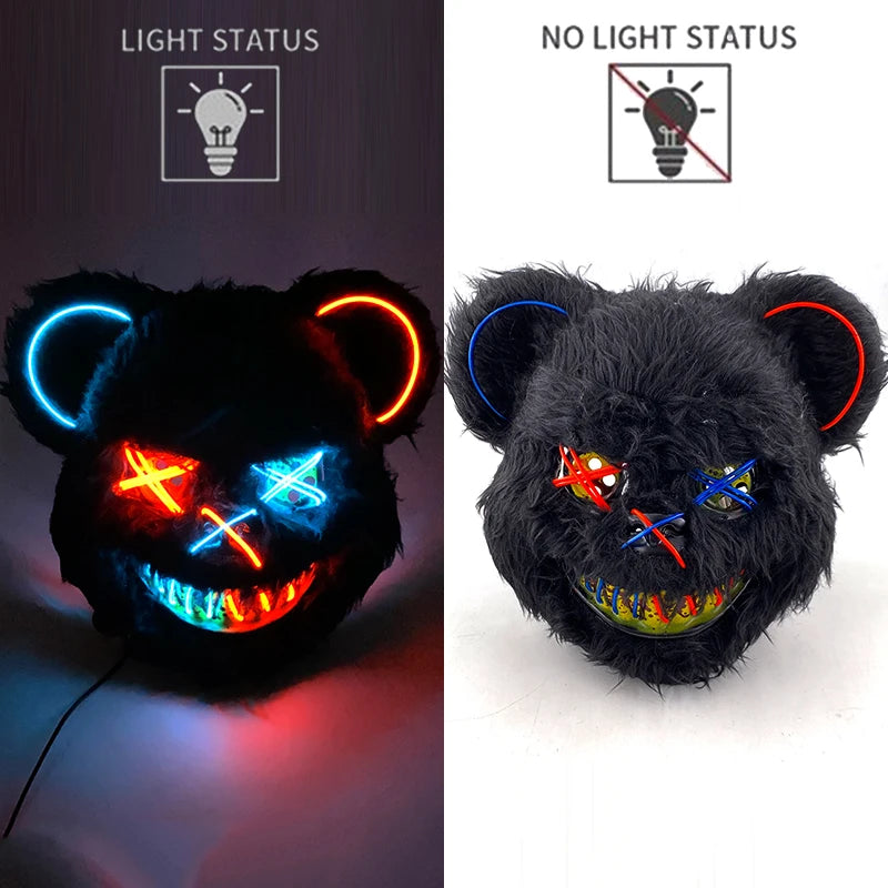 Masque LED Lapin Sanglant Édition Limitée
