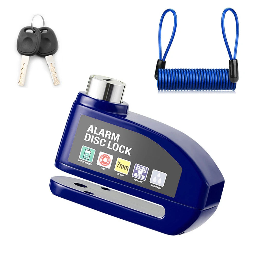 Bloque-Disque Alarme Moto 110dB