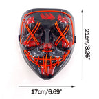 Masque Purge LED Néon Sans Fil