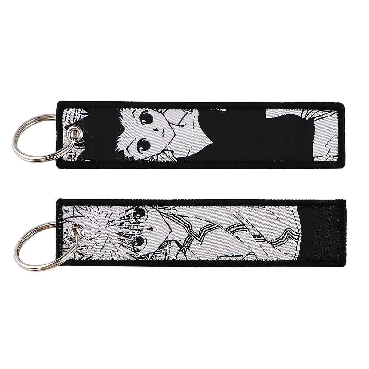 Porte-Clé Brodé Anime Moto