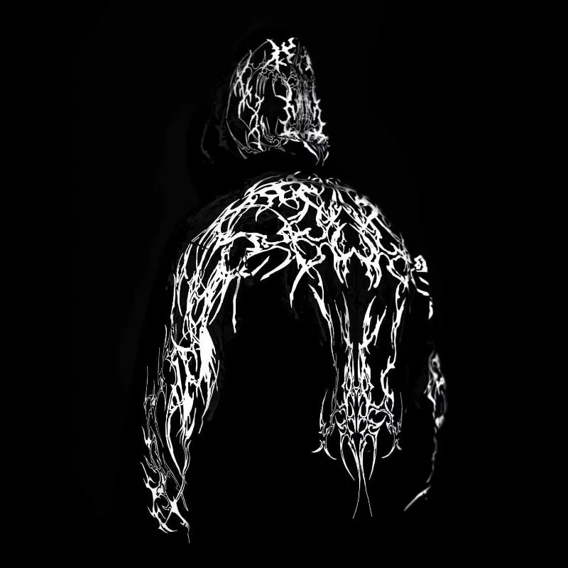 Hoodie Épée Magique Lumineux Samouraï