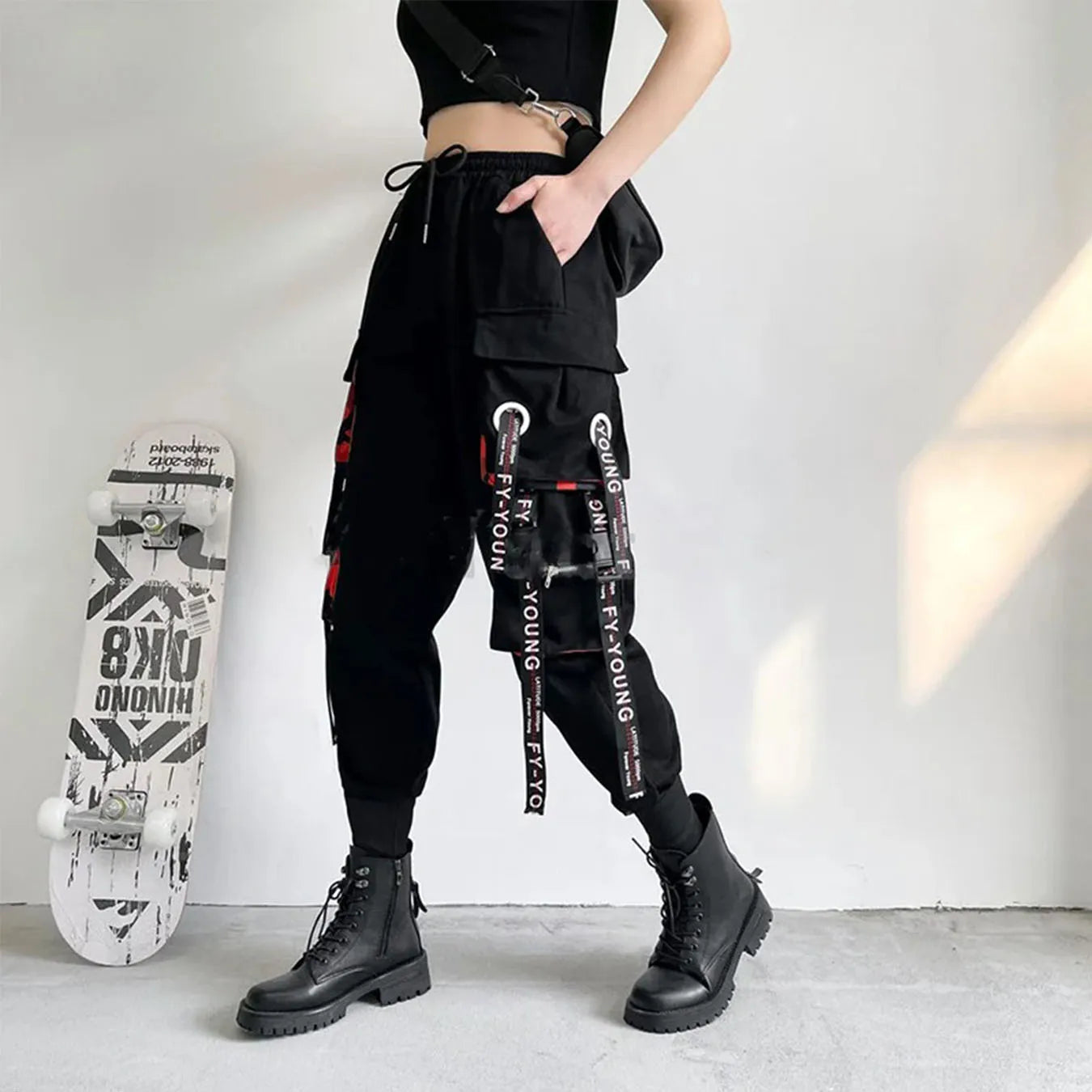 Pantalon Harem Harajuku Femme
