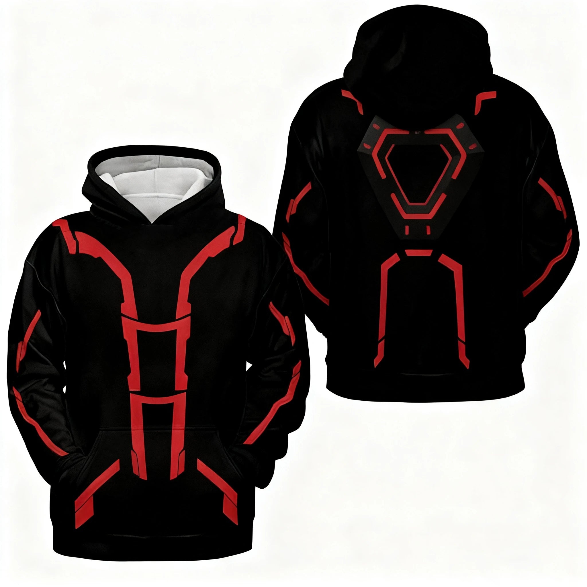 Hoodie Circuit Lumineux