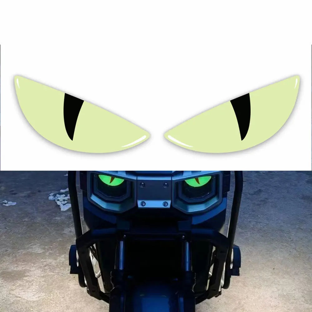 Stickers Réfléchissants Yeux de Démon
