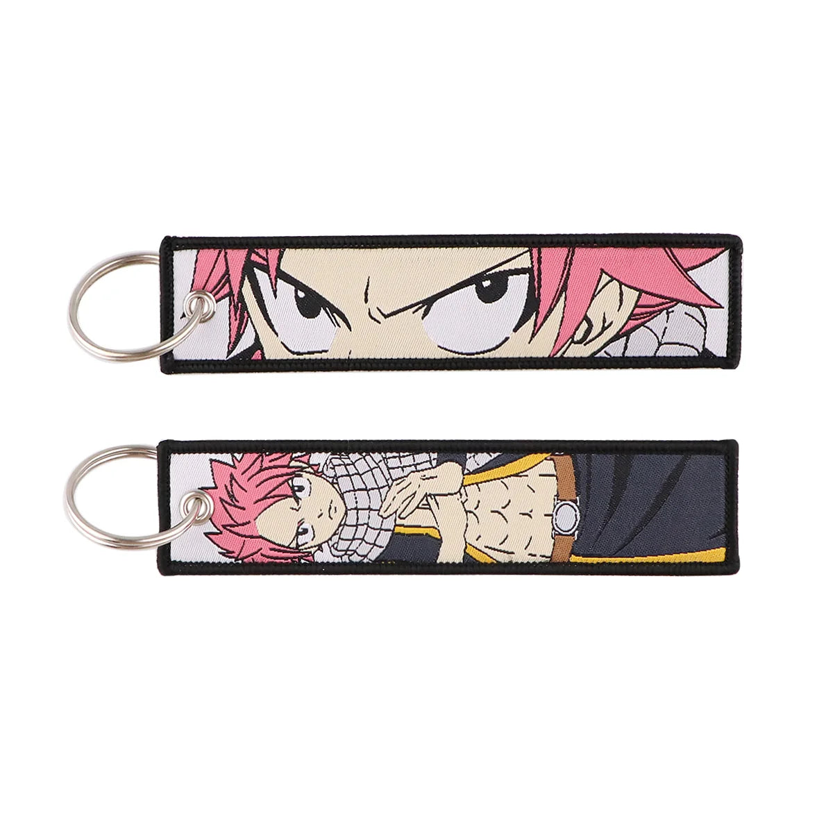 Porte-Clé Brodé Anime Moto