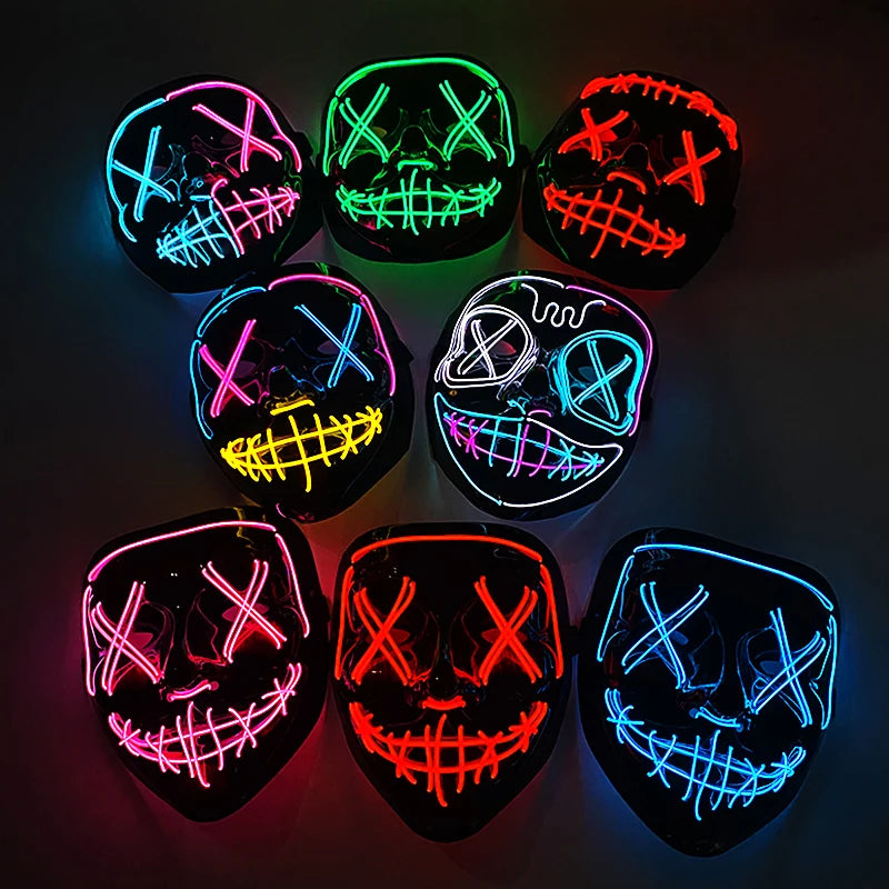 Masque Purge LED Néon Sans Fil