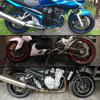 Stickers Réfléchissants Jantes Moto (16 pcs)