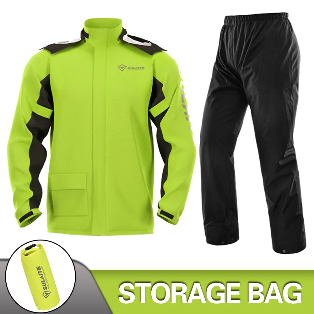 Ensemble Pluie Moto Veste + Pantalon