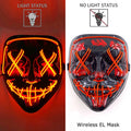 Masque Purge LED Néon Sans Fil