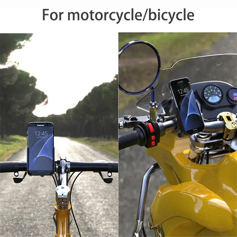 Support Téléphone Alu Guidon Moto
