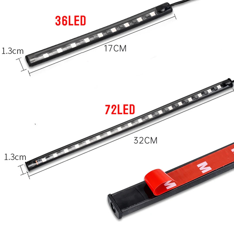 Bandeau LED RGB Moto Connecté