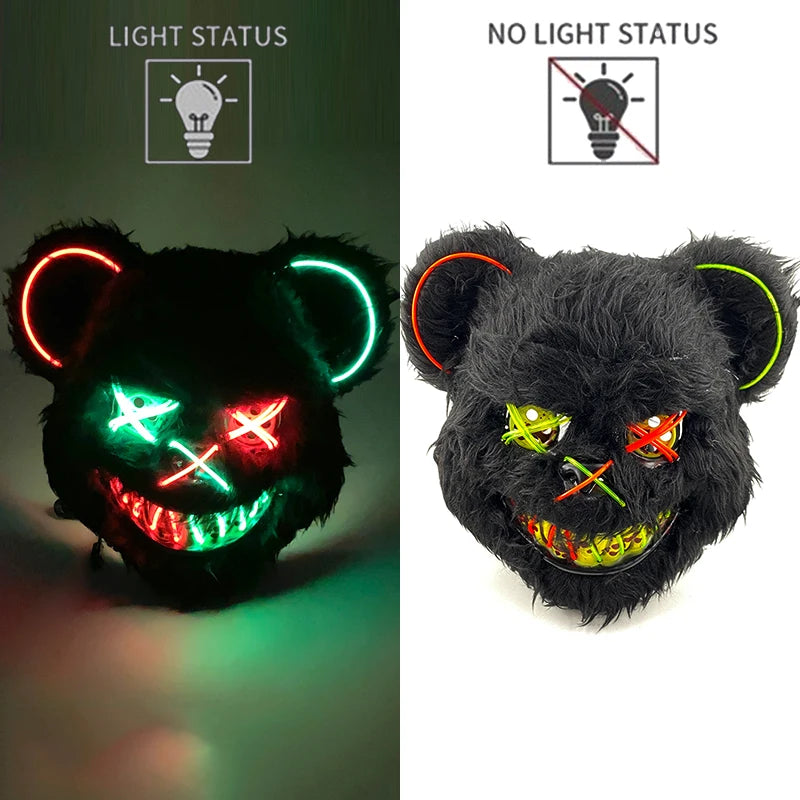 Masque LED Lapin Sanglant Édition Limitée