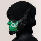 Masque Demi-Visage Mecha Cyberpunk