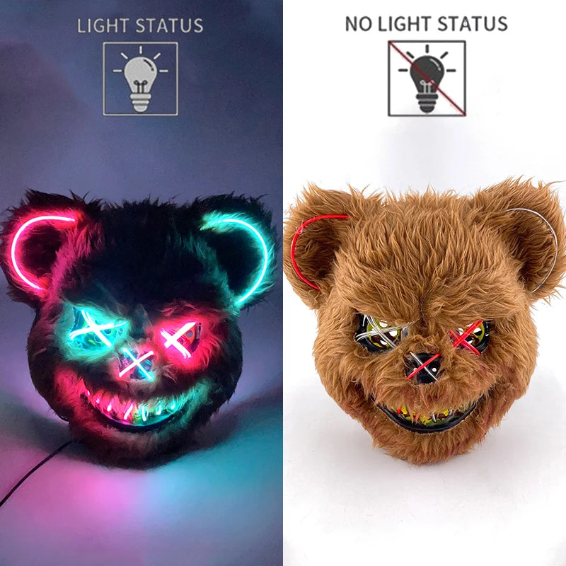 Masque LED Lapin Sanglant Édition Limitée