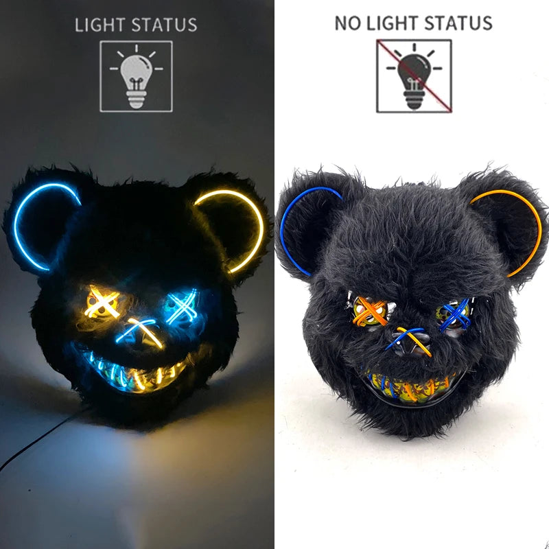 Masque LED Lapin Sanglant Édition Limitée