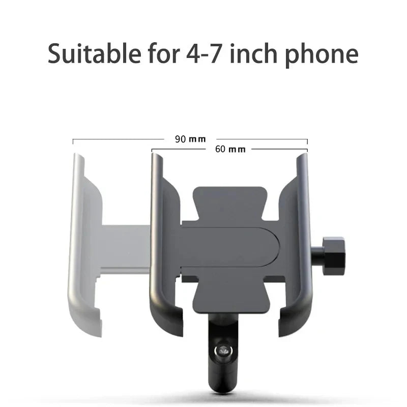 Support Téléphone Alu Guidon Moto