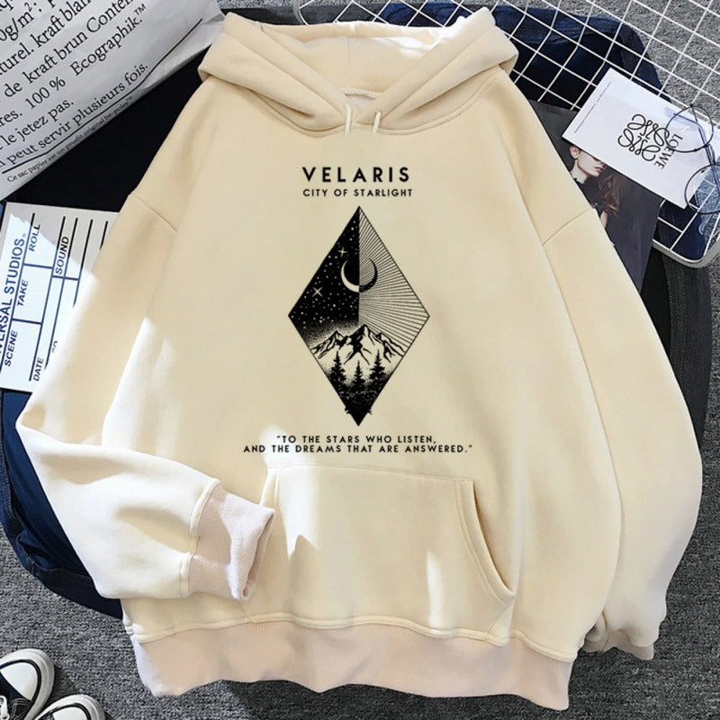 Hoodie Femme Aesthetic Winter — vue 13 — AZOTH