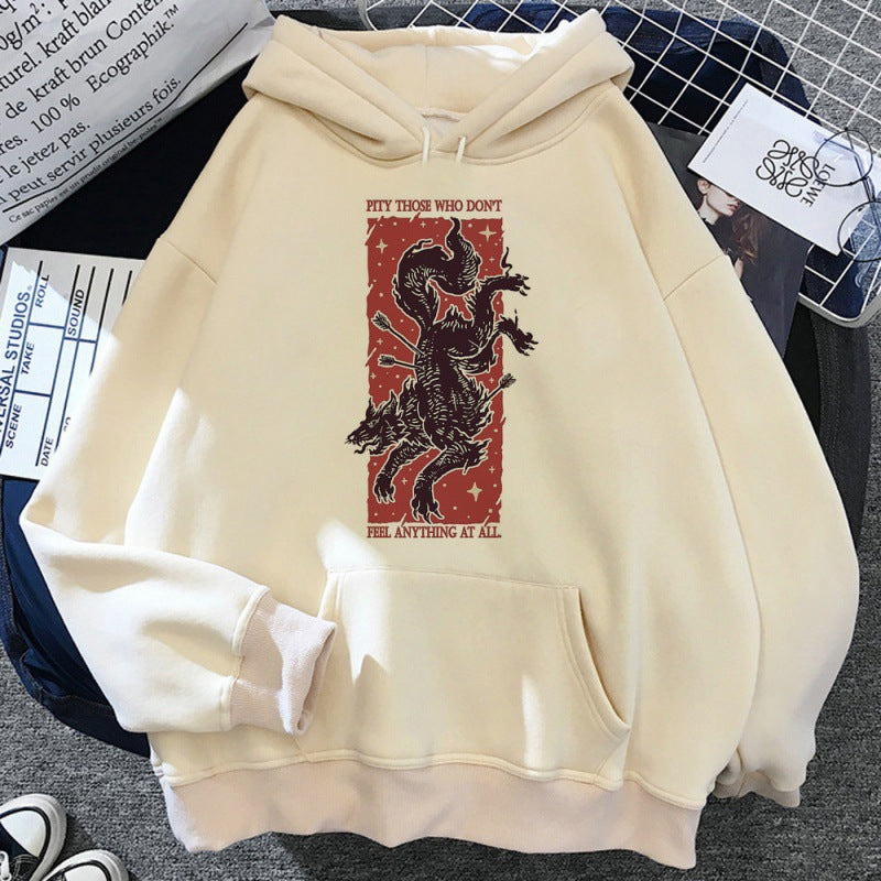 Hoodie Femme Aesthetic Winter — vue 2 — AZOTH