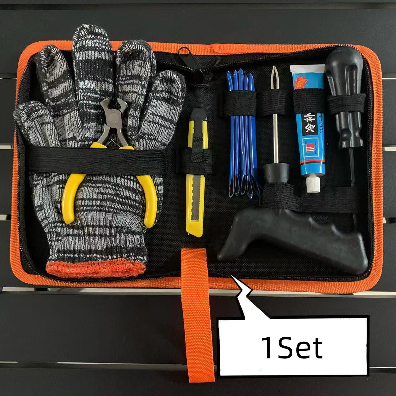 Kit Réparation Pneu Moto Portable — vue 5 — AZOTH