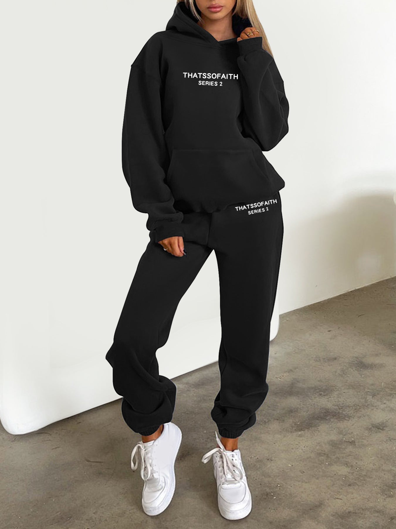 Ensemble Hoodie  Pantalon Femme Imprimé — vue 12 — AZOTH