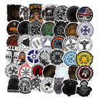 Stickers Runes Graffiti Valise  Moto — AZOTH