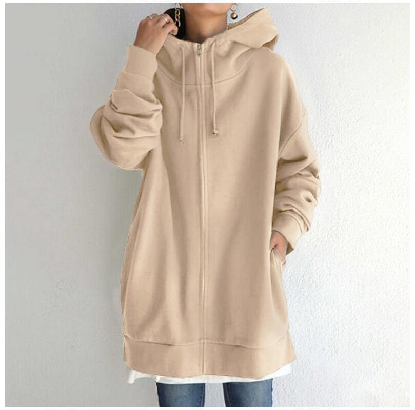 Hoodie Polaire Femme Sport Zippé — vue 3 — AZOTH