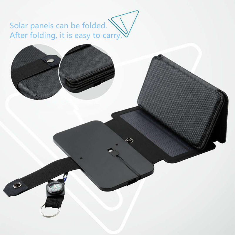 Chargeur Solaire Portable 5V USB Moto Outdoor — vue 8 — AZOTH
