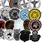 Stickers Runes Graffiti Valise  Moto — vue 5 — AZOTH