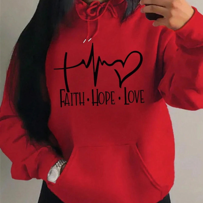 Hoodie Femme Message Inspirationnel — AZOTH