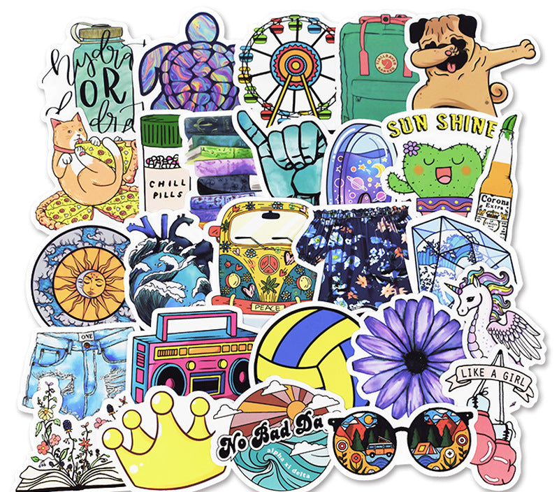 Stickers Personnalité Style Urban — vue 2 — AZOTH