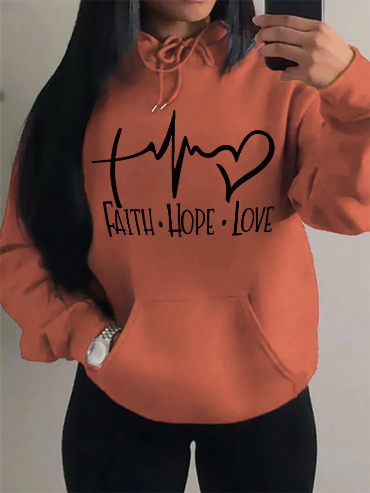 Hoodie Femme Message Inspirationnel — vue 17 — AZOTH